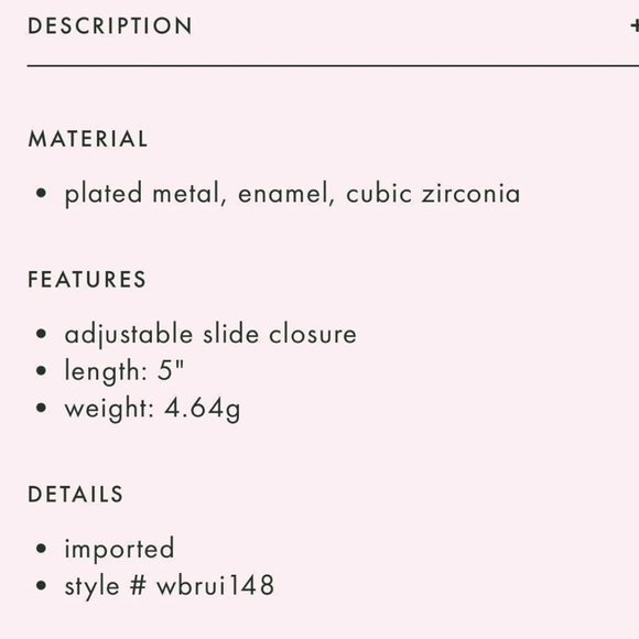 $78 Kate Spade precious pansy slider bracelet - Gift Boxed - Picture 8 of 10